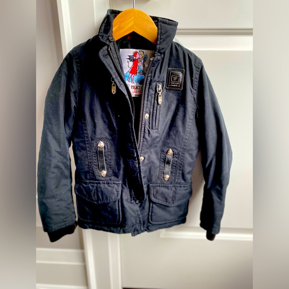 Piero Guidi Jr. Utility Jacket  - Black - Size 4